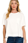 zenana white short sleeve t shirt