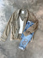 Olive Mineral Wash Button Shirt