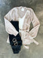 waist tie cardigan outfit
