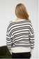 black and white stripe sweater
