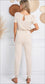 Cream Everyday Pocket Jumpsuit