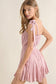 Pink Polka Dot Romper